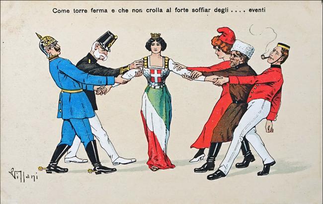 Плакат "Нейтралитет Италии"