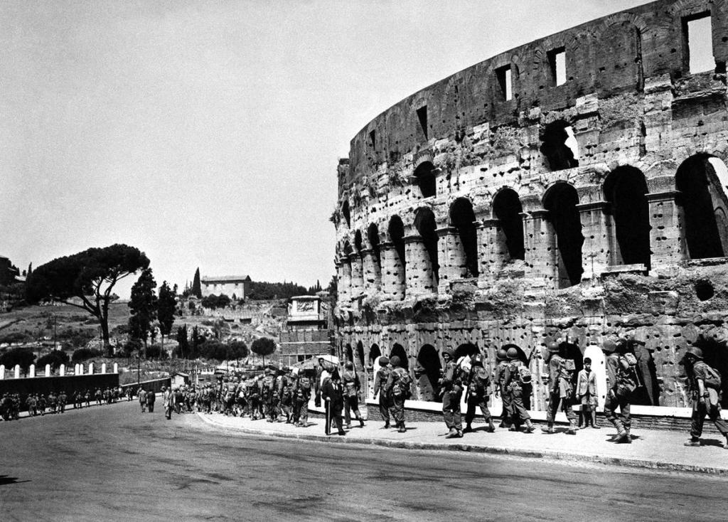 Союзные войска в Риме