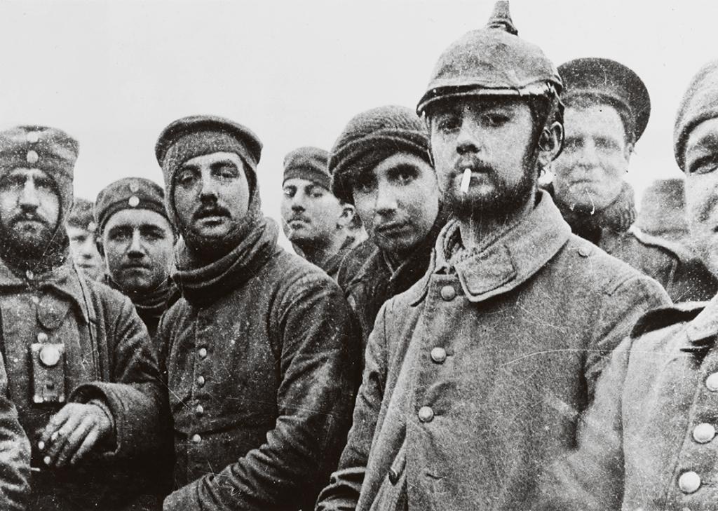 Немецкие солдаты в плену