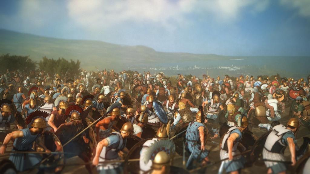 греки в Марафонском сражении