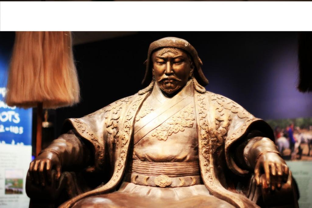 Скульптура Чингисхана