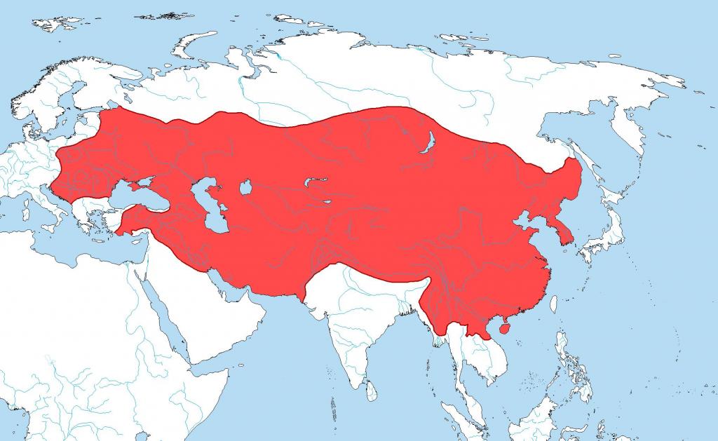 территория Монгольской империи