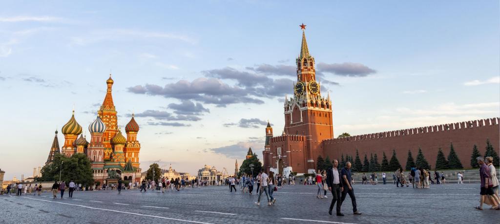 Красная площадь. Вид на Кремль