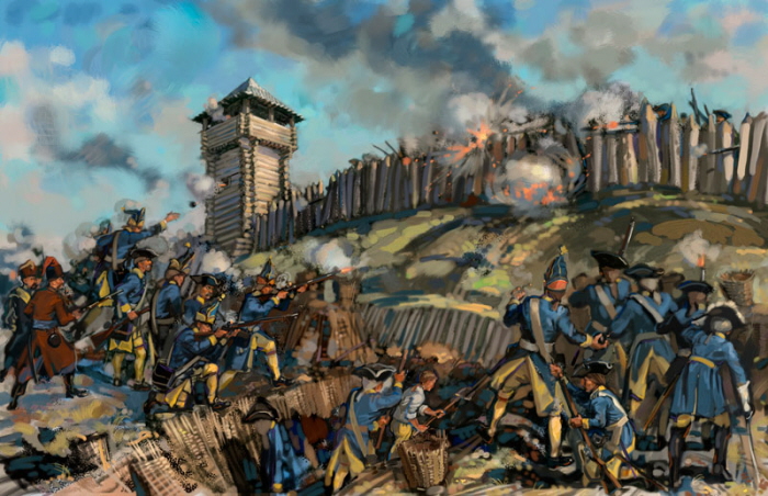 Осада крепости Полтава