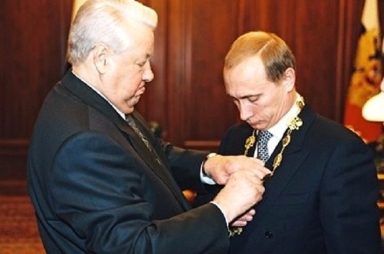 Ельцин и Путин