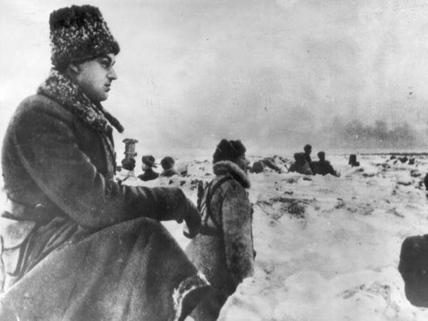 К.К. Рокоссовский на позициях Сталинградского фронта