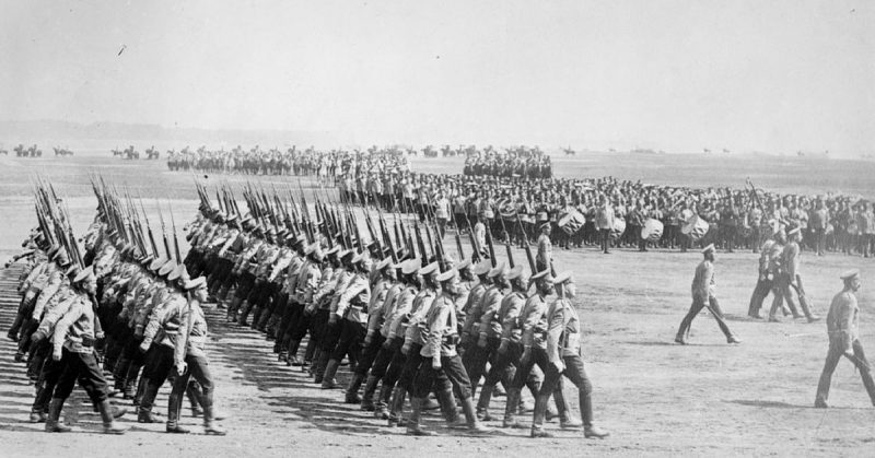 Русская пехота в 1914 г.